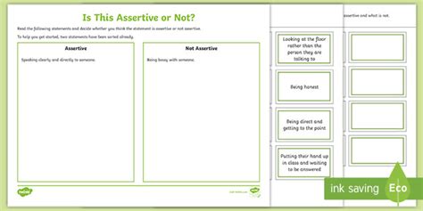 assertive communication worksheet therapist aid assertiveness