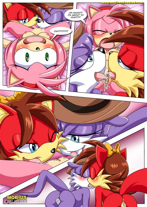 Rule 34 Amy Rose Ass Bbmbbf Bed Breasts Comic