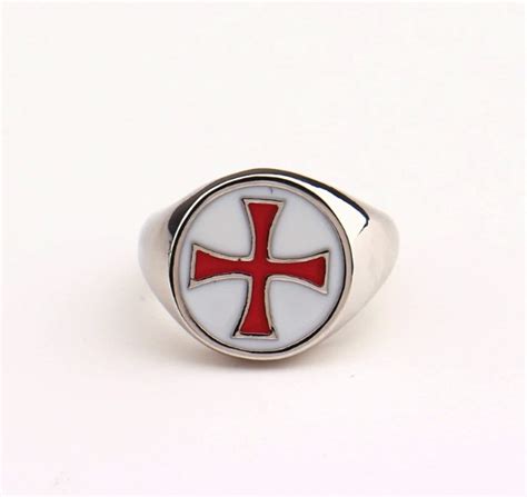 Assassin S Creed Knights Templar Cross Ring Knights Templar