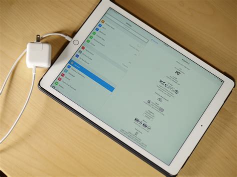 regulatory information hints   faster  ipad pro charger
