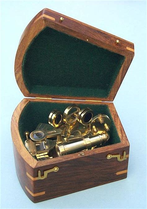stanley london four inch brass sextants from the brass compass