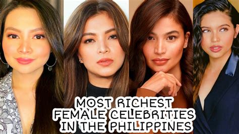 Top 10 Richest Female Celebrities In The Philippines