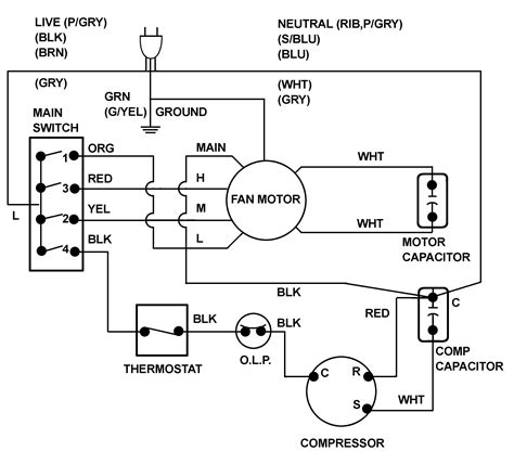 ac blower motor wiring diagram