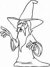 Coloring Pages Magician Coloringpages1001 Colorear sketch template