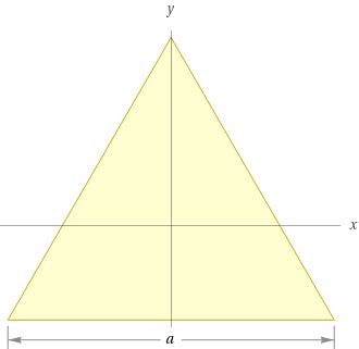 height  equilateral triangle