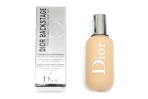 dior backstage face and body foundation review the beautynerd