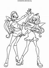 Winx sketch template