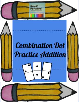 combination dot addition  pre   teachers pay teachers