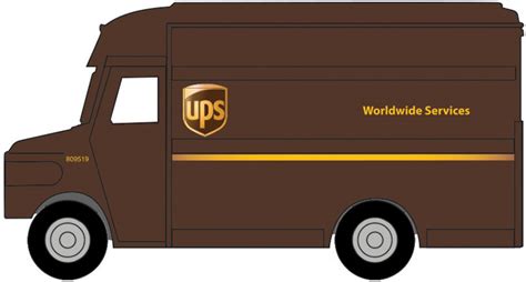 ups truck drawing  paintingvalleycom explore collection  ups