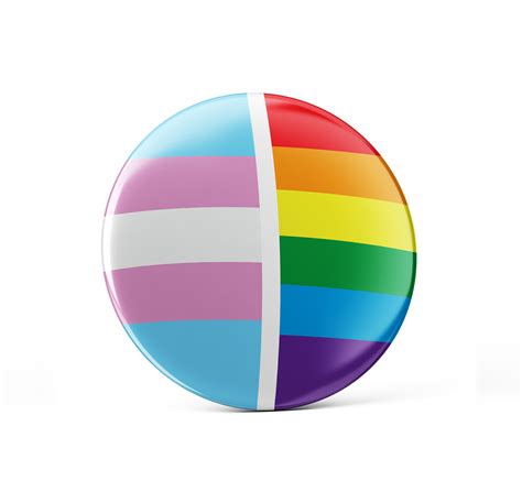 transgender pin button compoco