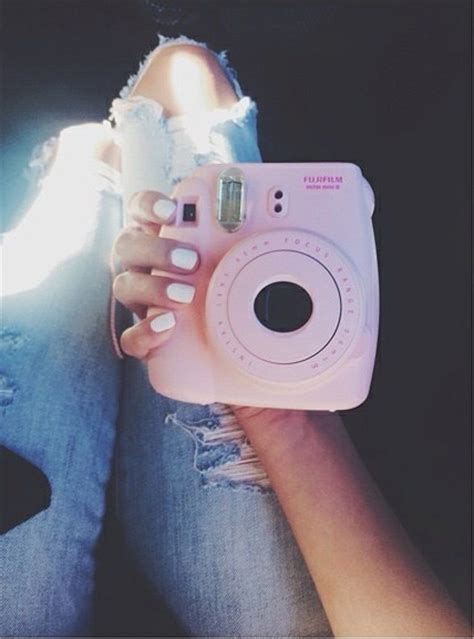 camera photo picture pink polaroid tumblr image 2378071 by lady d on