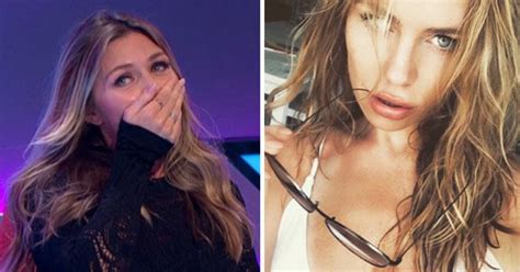 Abbey Clancy Mortified After Nude Secrets Are Exposed I M So Red
