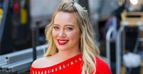 Pregnant Hilary Duff Shares Bump Photo With The Most Relatable Message