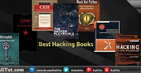 top hacking books kali linux tutorial