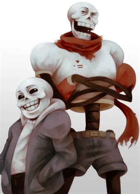 undertale papyrus and sans by hi host on deviantart