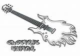 Guitarra Electrica Eléctrica Guitarras Dibujosonline Musicales Instruments Fogo Birijus Elctrica Letra Colorironline sketch template