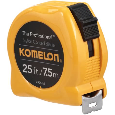komelon  professional  ft tape measure walmartcom walmartcom