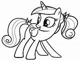 Pony Little Coloring Pages Cadence Twilight Sparkle Princess Sunset Shimmer Drawing Alicorn Maddie Liv Shining Armor Color Getcolorings Drawings Getdrawings sketch template