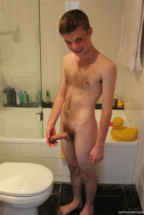 amateur hairy 19 year old twink stroking his big uncut cock