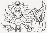 Addition Color Number Printable Coloring Pages Kids sketch template