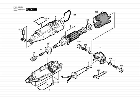 dremel  dremel  multipro rotary tool  model schematic parts