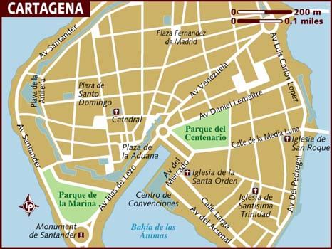 map  cartagena