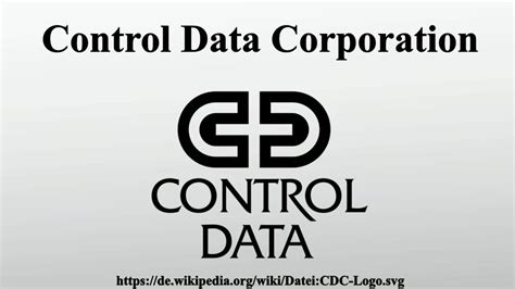control data corporation youtube
