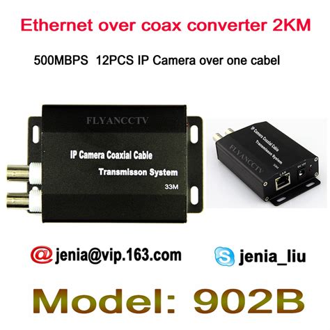 km ethernet extender  ip coaxial network extender p video converter transmitter