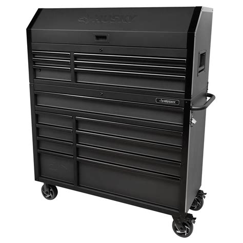 Husky Industrial 52 In W X 21 5 In D 15 Drawer Tool Chest And Rolling