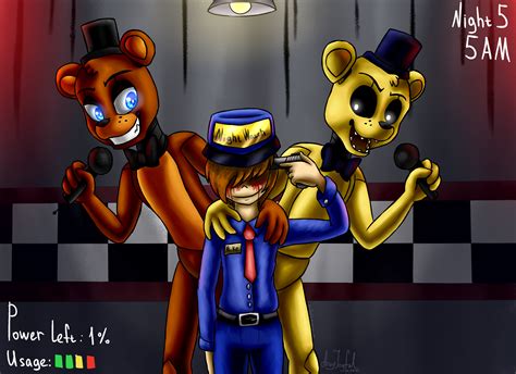 Game Over Five Nights At Freddy S By Artyjoyful On Deviantart
