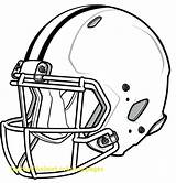 Coloring Cleveland Browns Pages Helmet Football Getcolorings sketch template
