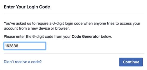 login  facebook  code generator  dave taylor