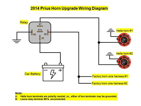 diagram  amp relay diagram horn mydiagramonline