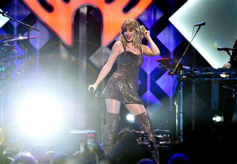 The Post Taylor Swift Sexy Legs In Boots At Z100 S