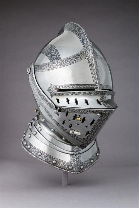 attributed  wolfgang grosschedel close helmet german landshut