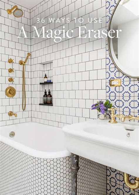 magic eraser bathtub bathroom decor