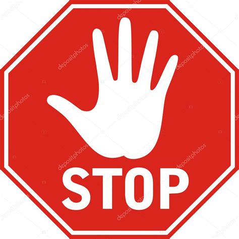 stop sign stock vector image  csemnovkat