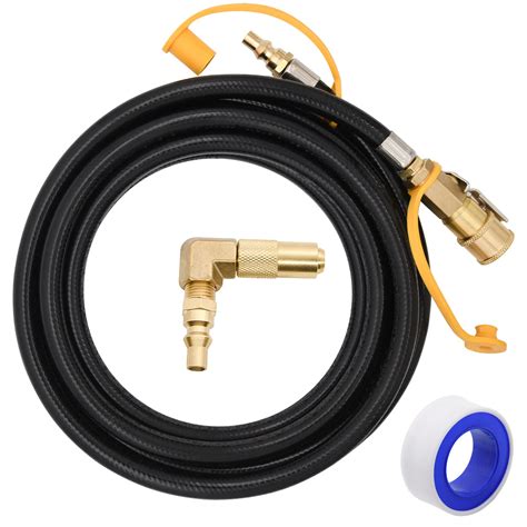 buy leimo ft rv quick connect propane hose  propane elbow adapter