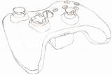 Xbox Controller Drawing 360 Game Pages Drawings Ps4 Sketch Coloring Controllers Gaming Template Sketches Deviantart Templates Getdrawings sketch template