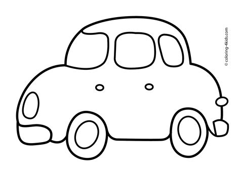 toy car coloring page coloring home