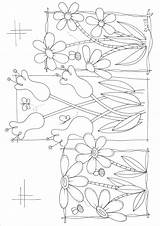 Lente Kleurplaten Volwassenen Bloemen Afkomstig Dieren sketch template