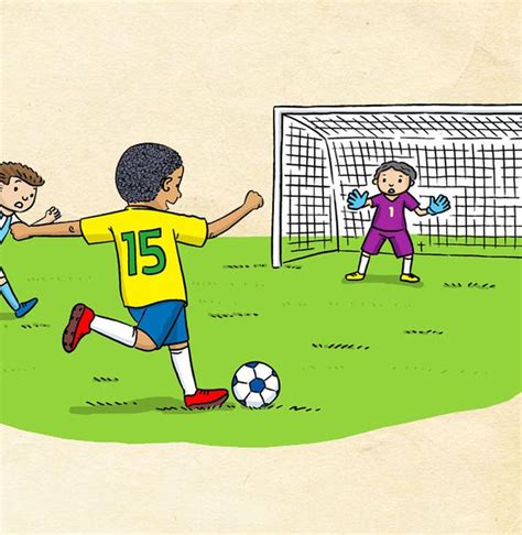 gambar mewarnai anak bermain sepak bola menimba ilmu sepakbola