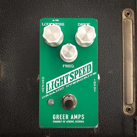 greer amps lightspeed organic overdrive limited edition reverb