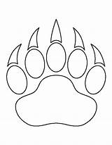 Paw Lion Drawing Getdrawings Coloring sketch template