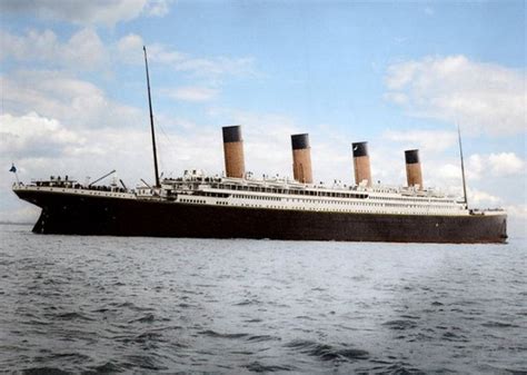 titanic szinesben ritkan lathato toertenelem