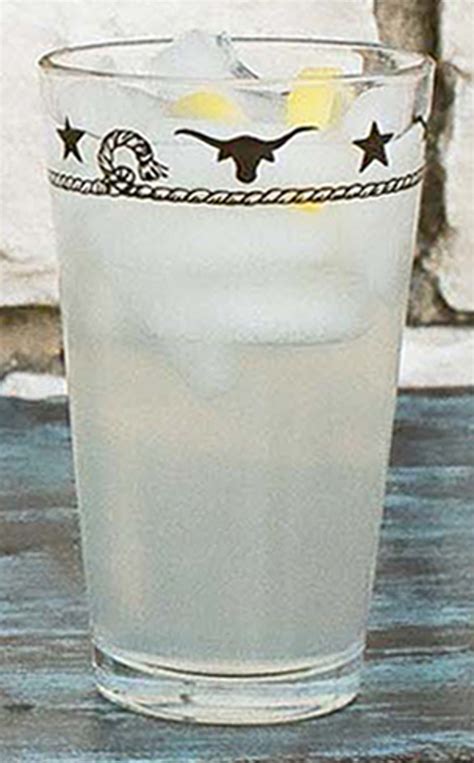 Stars And Longhorns Iced Tea Glasses Set Of 4 Out Of Stock Until 03