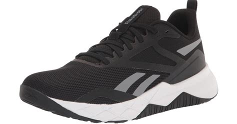 reebok nfx cross trainer  black  men lyst