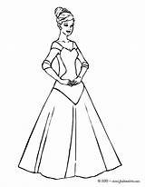 Coloring Pages Dress Princess Girls Color Sophisticated Outfit Dresses Quince Print Getcolorings People Template Princesses Hellokids Online Kardashian Kim Ring sketch template