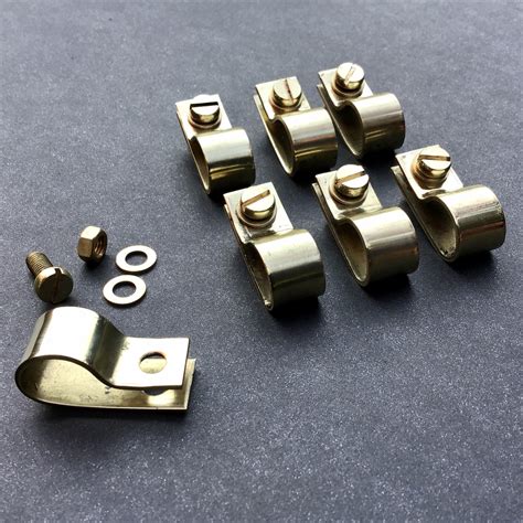 p clips imperial brass fasteners  mm screws washers nuts