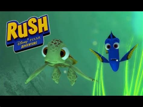 rush  disney pixar adventure finding dory marine life